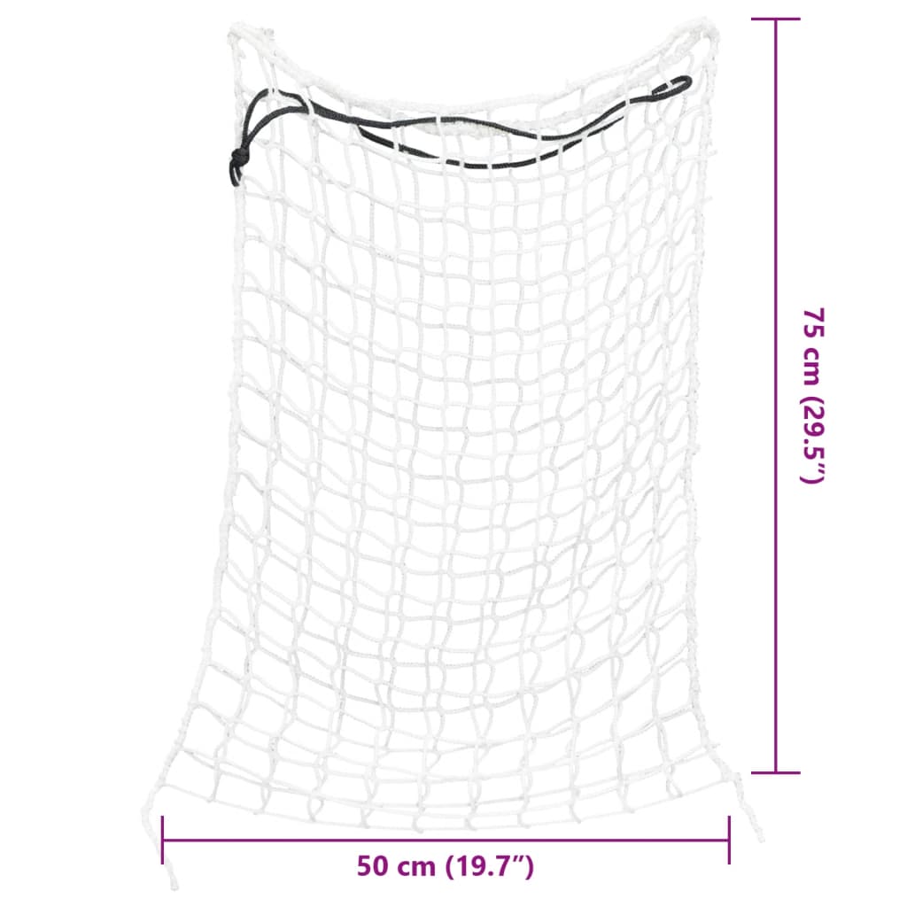 Hay Nets 2 pcs Round White 75x50 cm PP