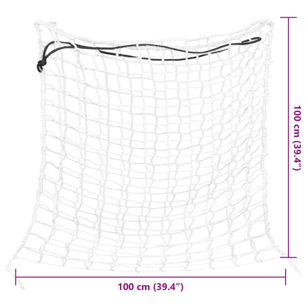 Hay Nets 2 pcs Round White 100x100 cm PP