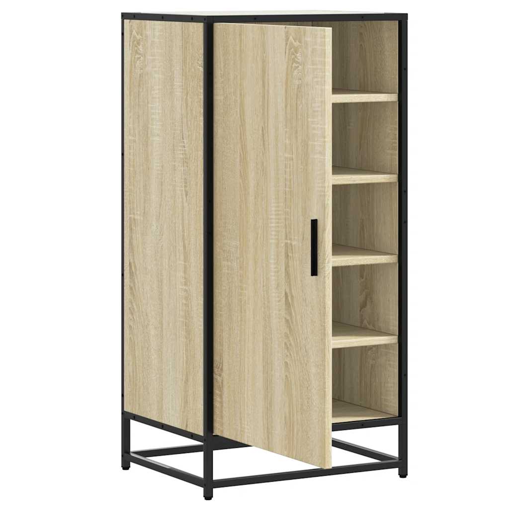 Shoe Rack Sonoma Oak 48x38x97.5 cm Engineered Wood