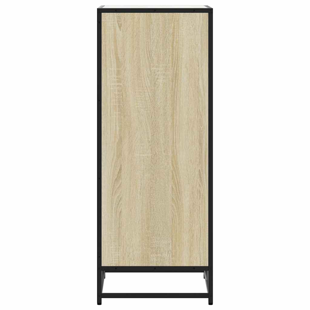 Shoe Rack Sonoma Oak 48x38x97.5 cm Engineered Wood