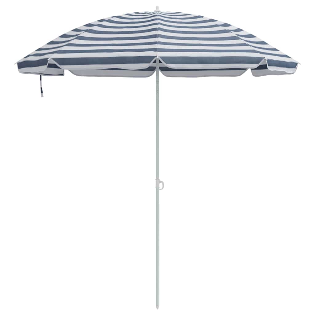 Beach Parasol Blue 263 x 263 x 272 cm Polyester and Metal