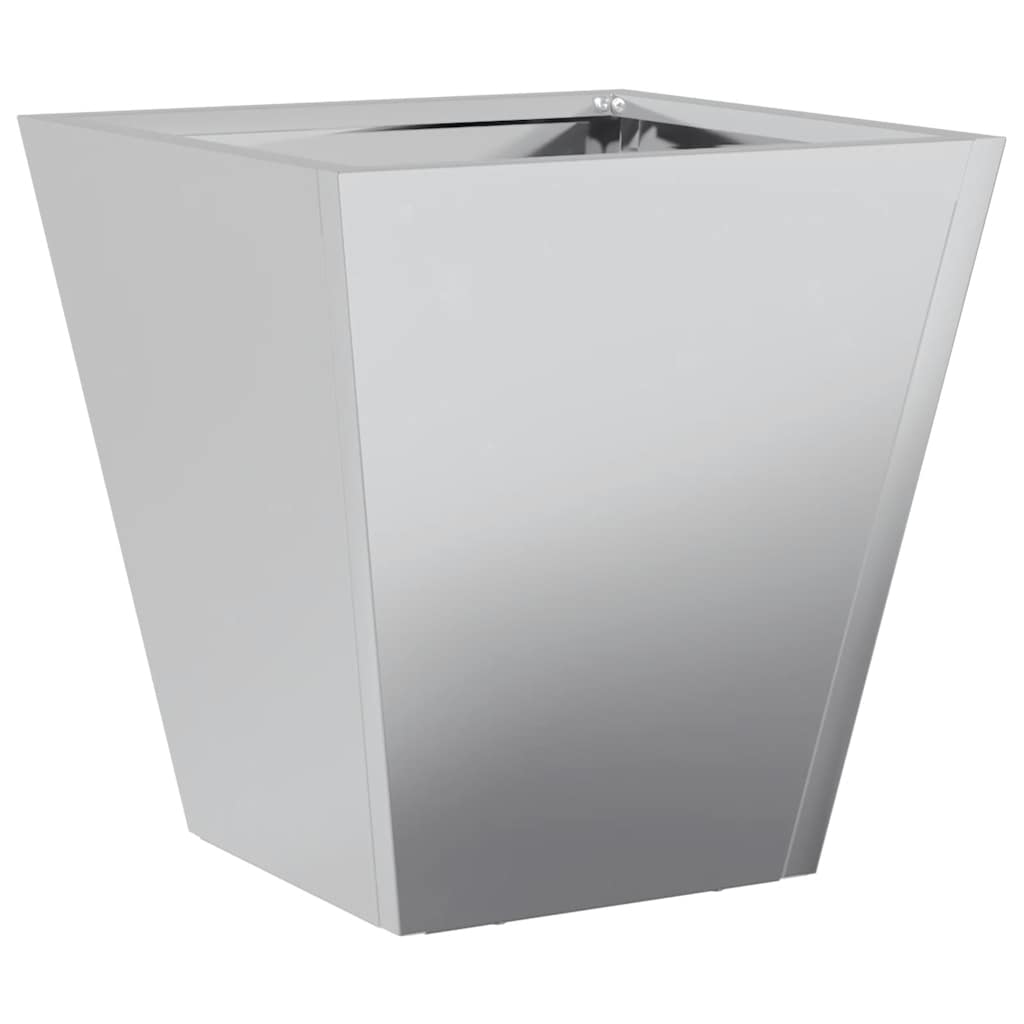 Garden Planter 30x30x30 cm Galvanised Steel