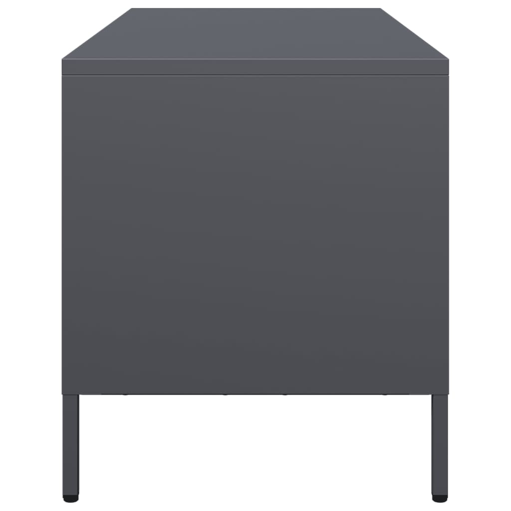 TV Cabinet Anthracite 101.5x39x43.5 cm Cold-rolled Steel