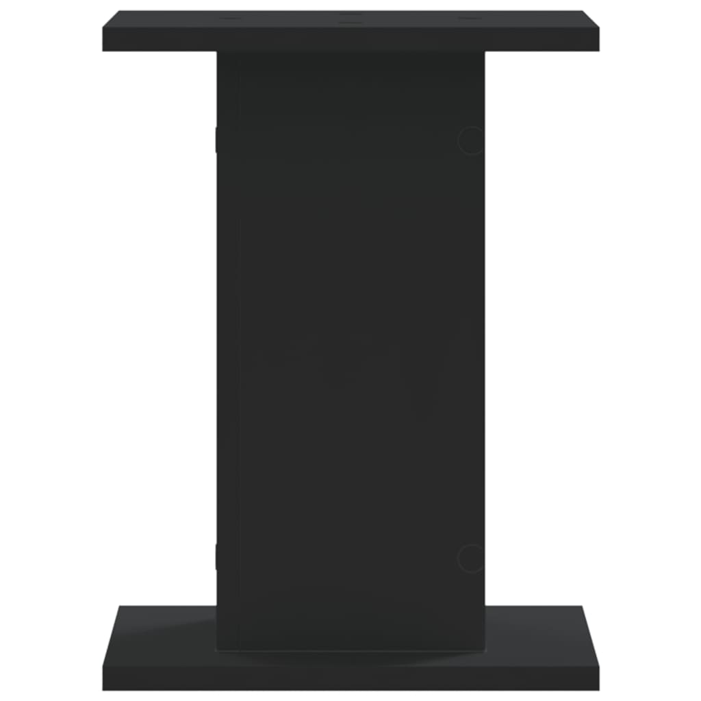 Speaker Stands 2 pcs Black 30x30x40 cm Engineered Wood