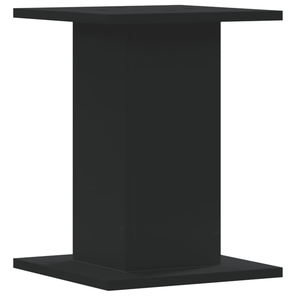 Speaker Stands 2 pcs Black 30x30x40 cm Engineered Wood