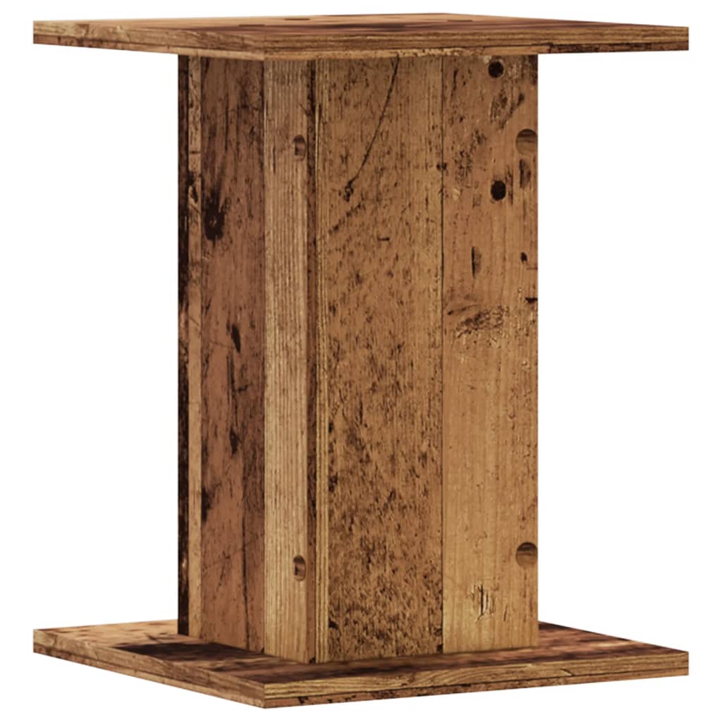 Speaker Stands 2 pcs Old Wood 30x30x40 cm Engineered Wood