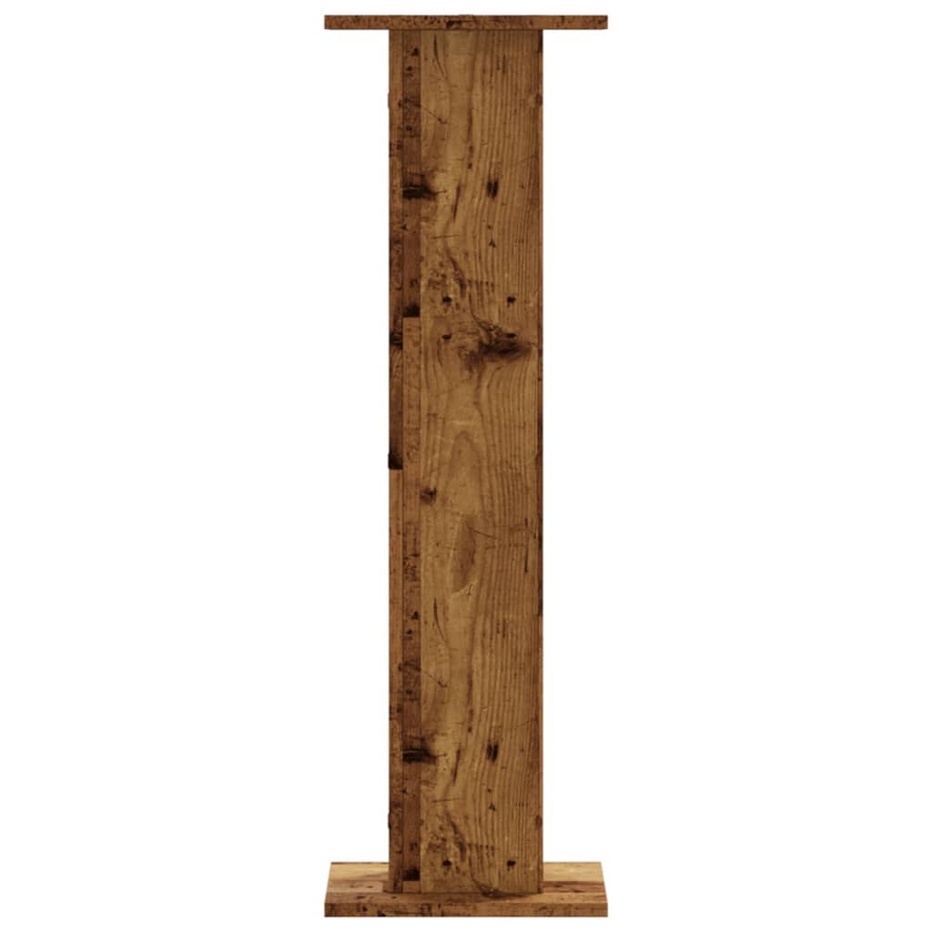 Speaker Stands 2 pcs Old Wood 30x30x95 cm Engineered Wood