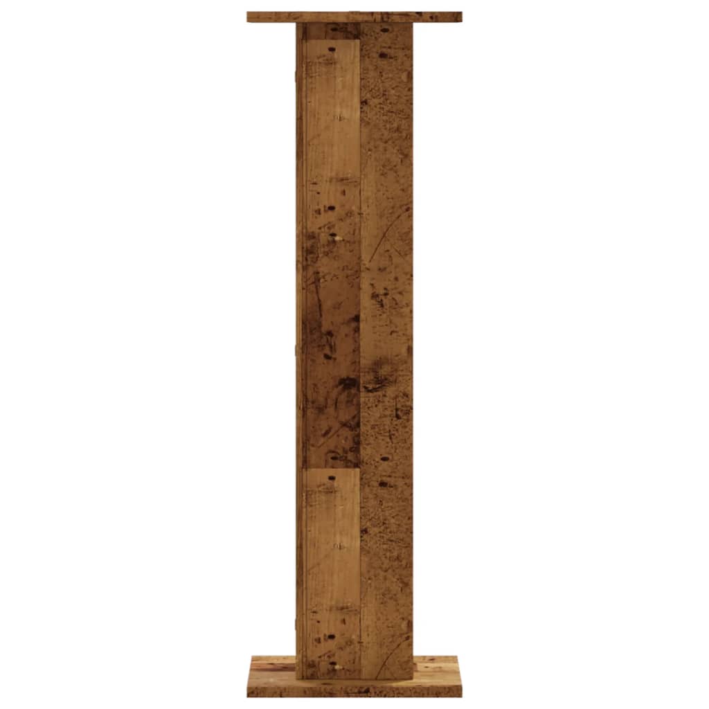 Speaker Stands 2 pcs Old Wood 30x30x95 cm Engineered Wood