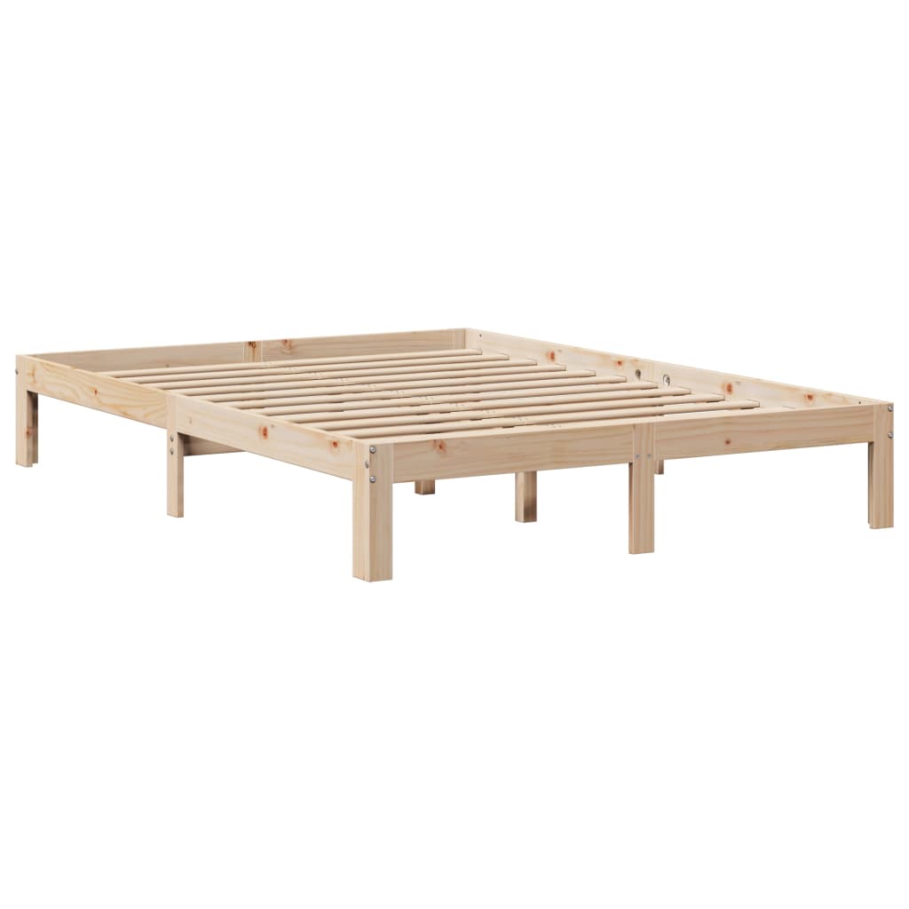 Bed Frame with Headboard without Mattress 120x190 cm Small Double