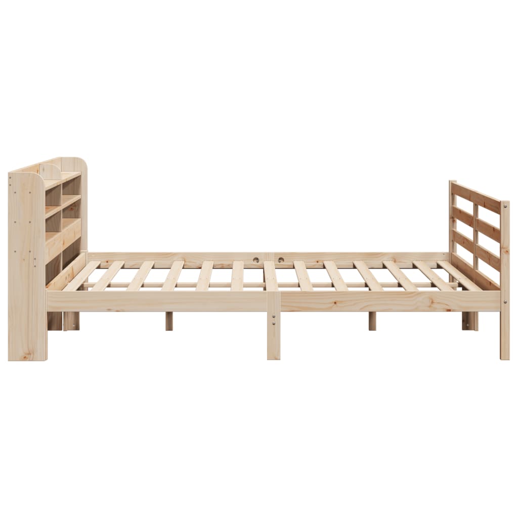 Bed Frame with Headboard without Mattress 200x200 cm