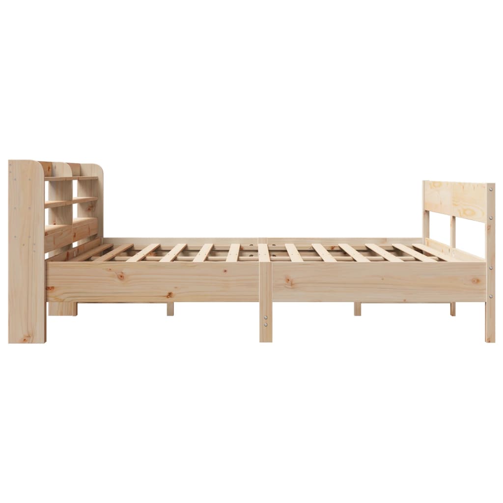 Bed Frame without Mattress 180x200 cm Super King Solid Wood Pine