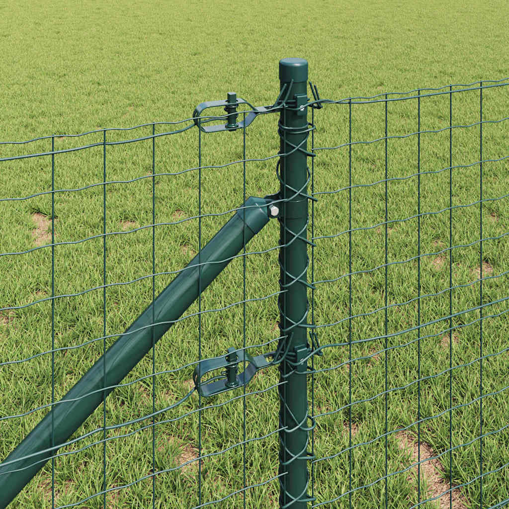 Fence Post Other 52 pcs Silver 3.2 x 3.2 x 100 cm Steel