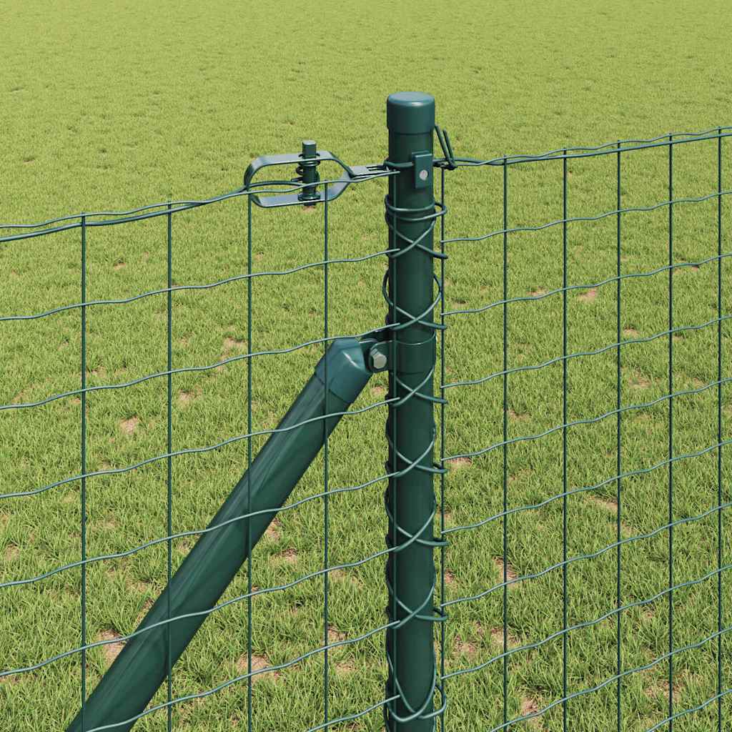 Fence Post Other 52 pcs Silver 3.2 x 3.2 x 140 cm Steel