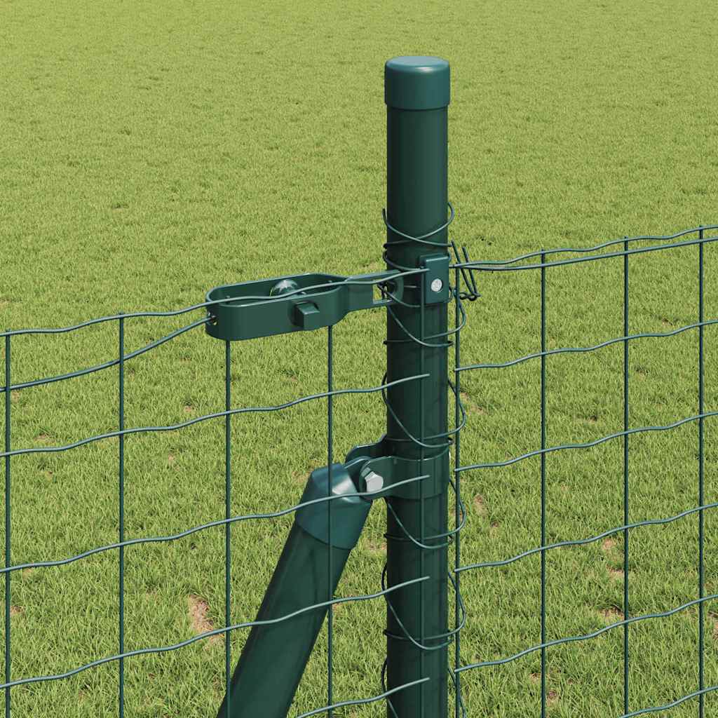 Fence Post Other 26 pcs Silver 3.2 x 3.2 x 83.5 cm Steel