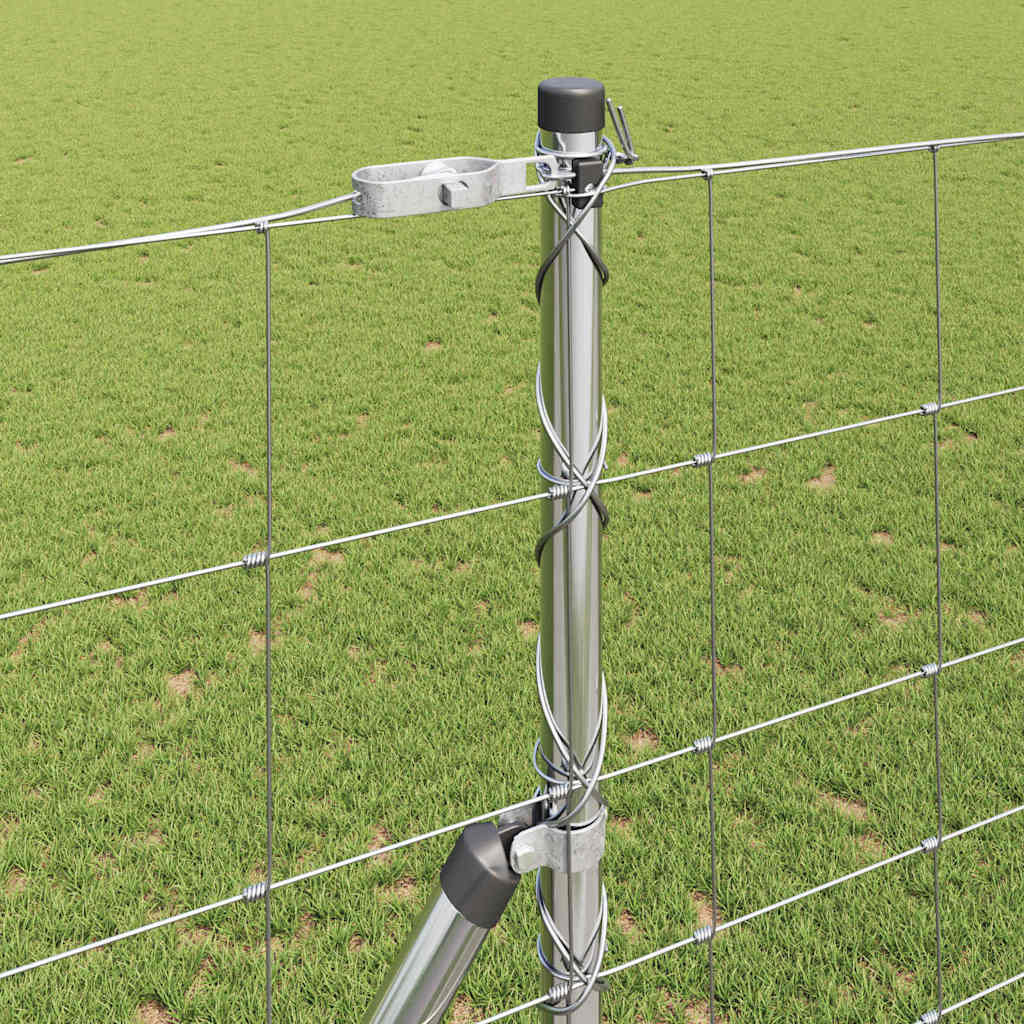 Field Fence Silver 25 x 1.4 m Galvanised steel