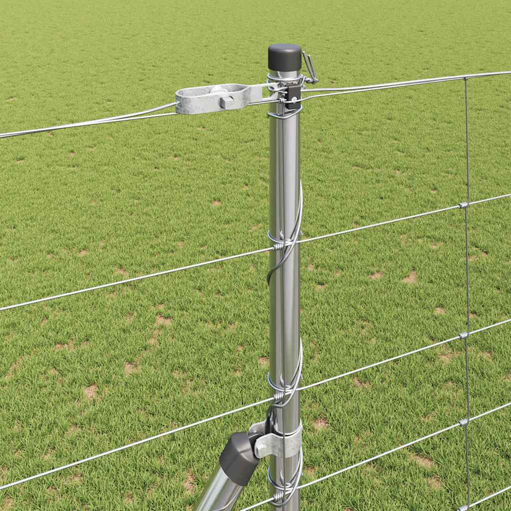 Field Fence Silver 25 x 1.6 m Galvanised steel
