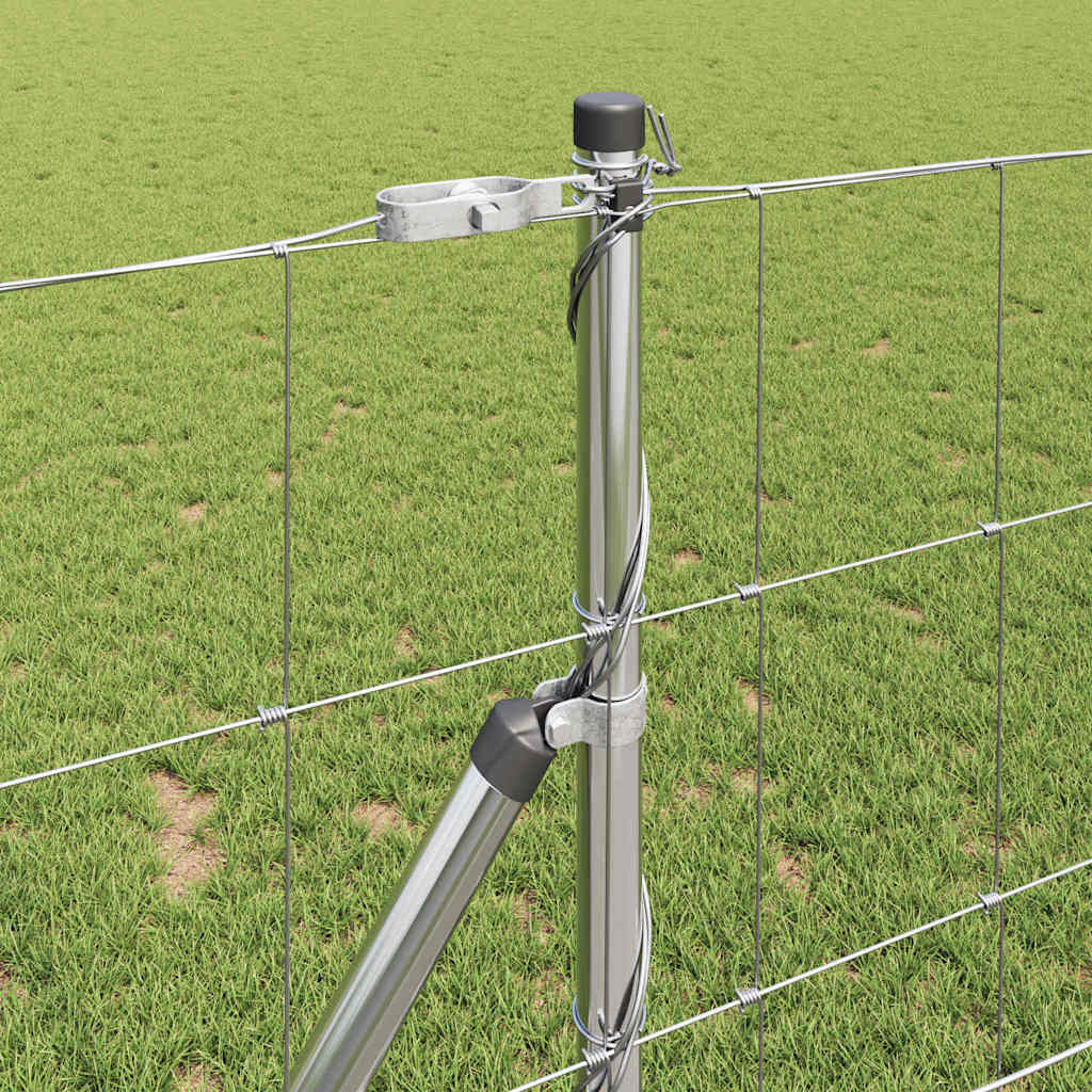 Field Fence Silver 50 x 1 m Galvanised steel