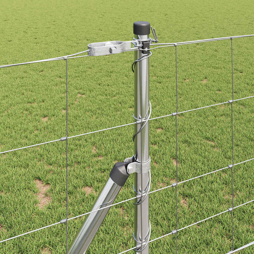 Field Fence Silver 50 x 1 m Galvanised steel