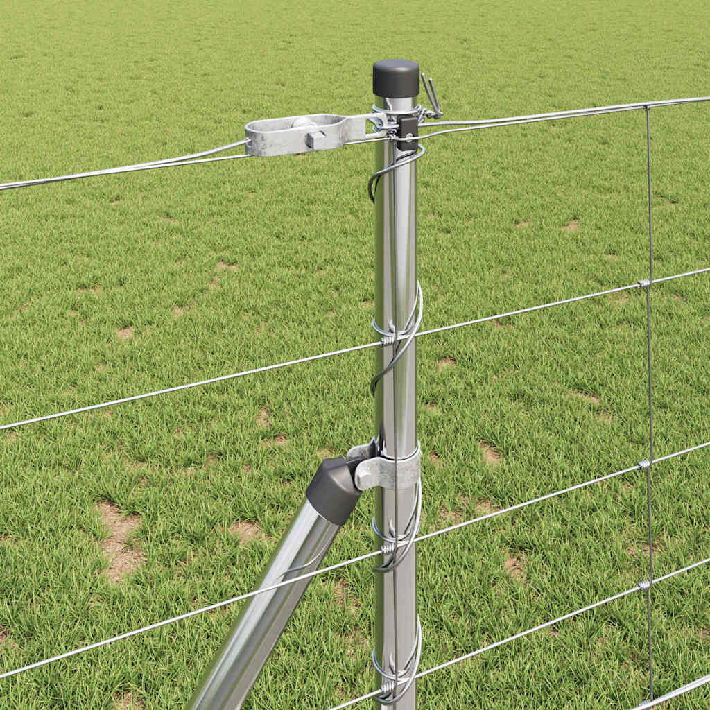 Field Fence Silver 50 x 1 m Galvanised steel