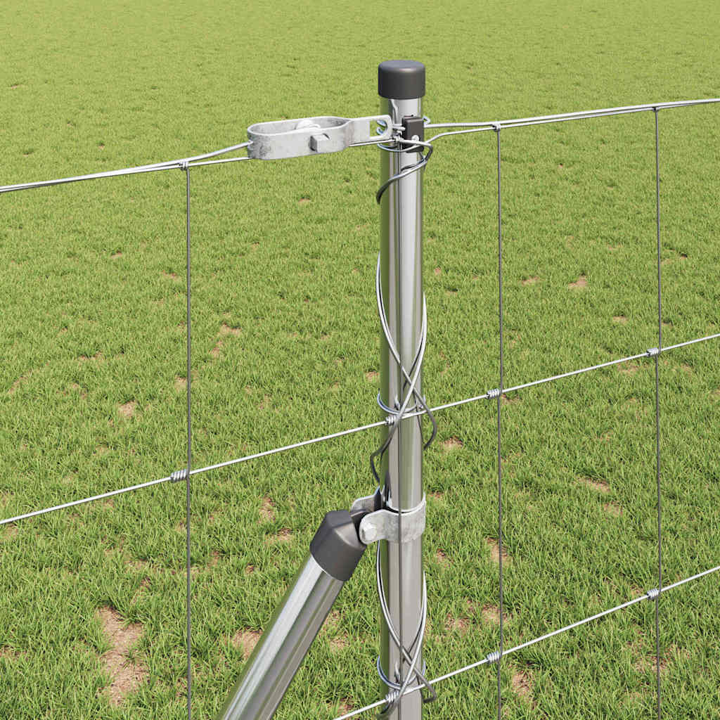 Field Fence Silver 50 x 1.2 m Galvanised steel