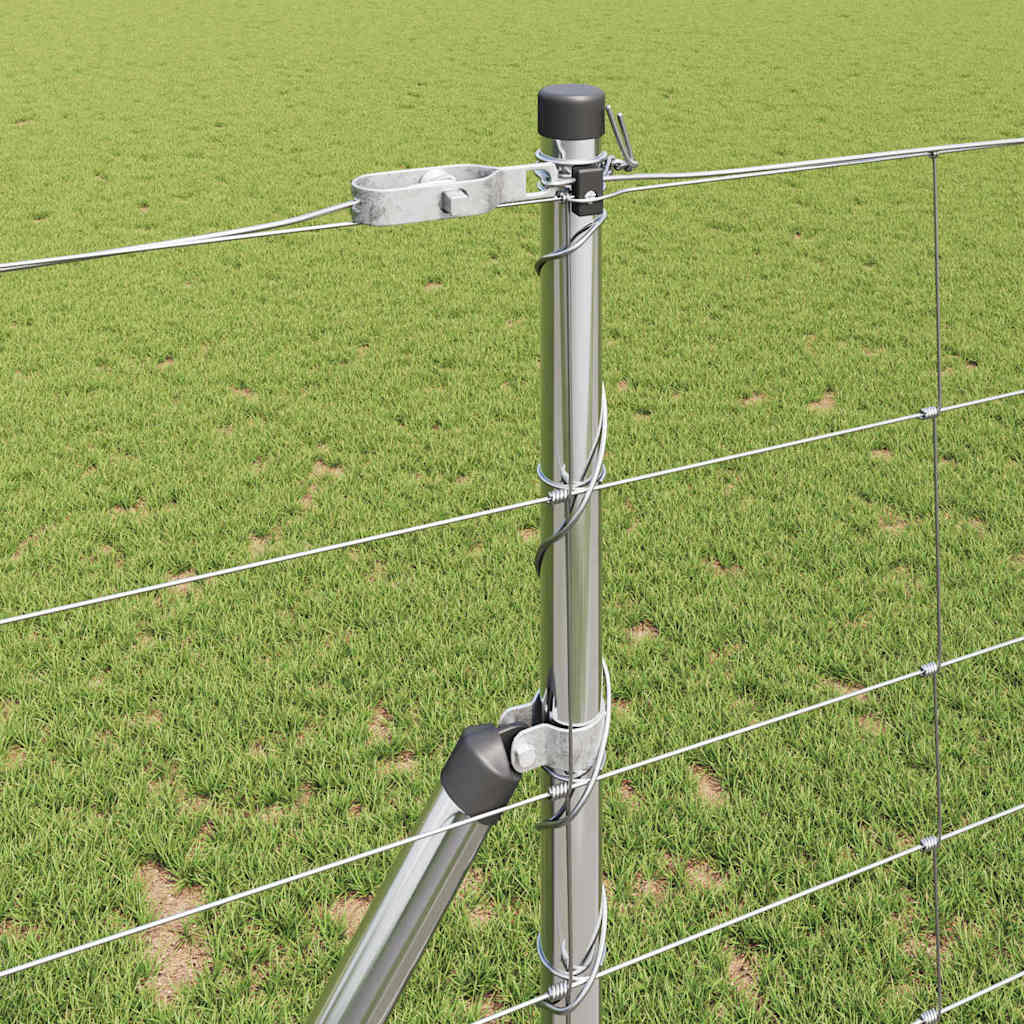 Field Fence Silver 50 x 1.2 m Galvanised steel