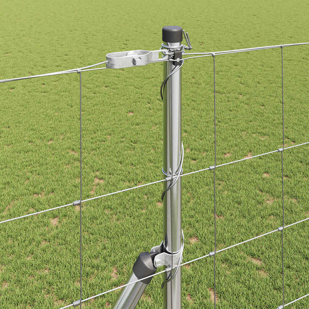 Field Fence Silver 50 x 1.5 m Galvanised steel