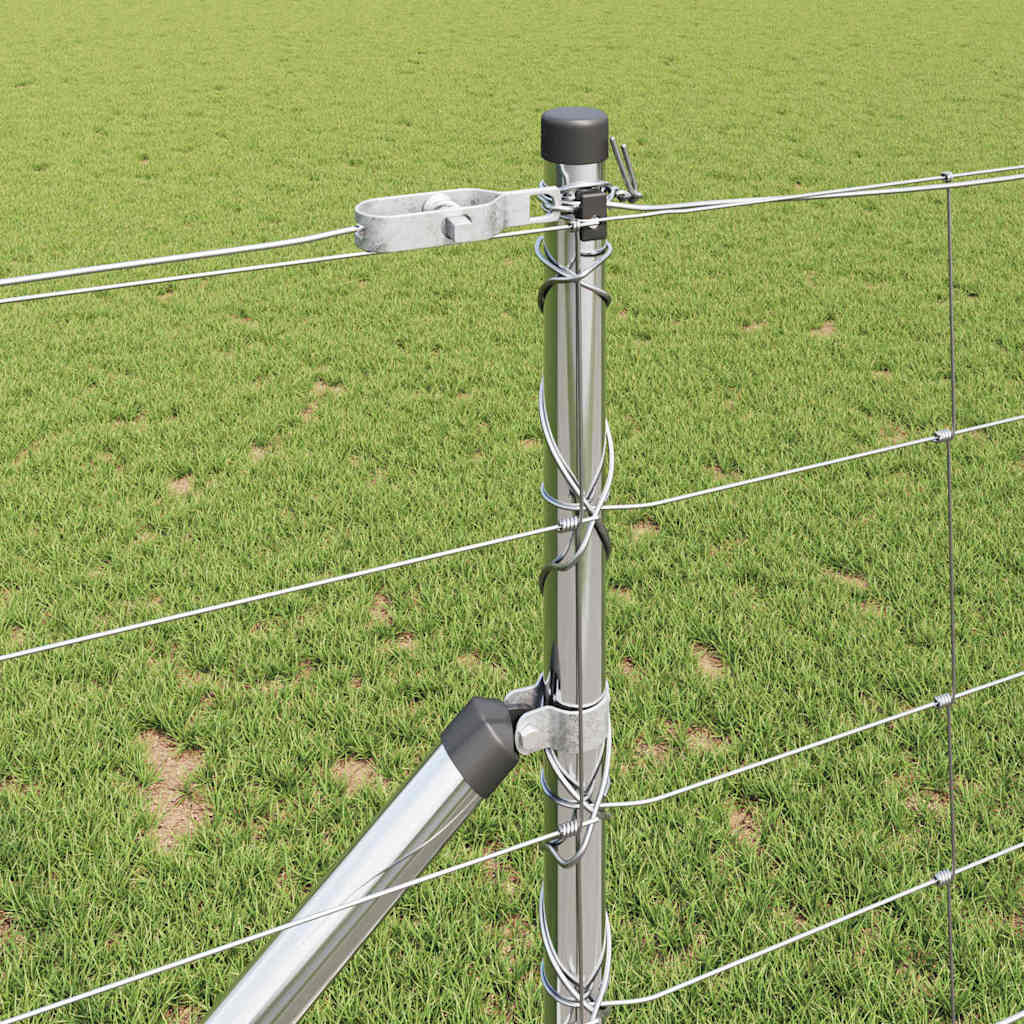 Field Fence Silver 25 x 1 m Galvanised steel