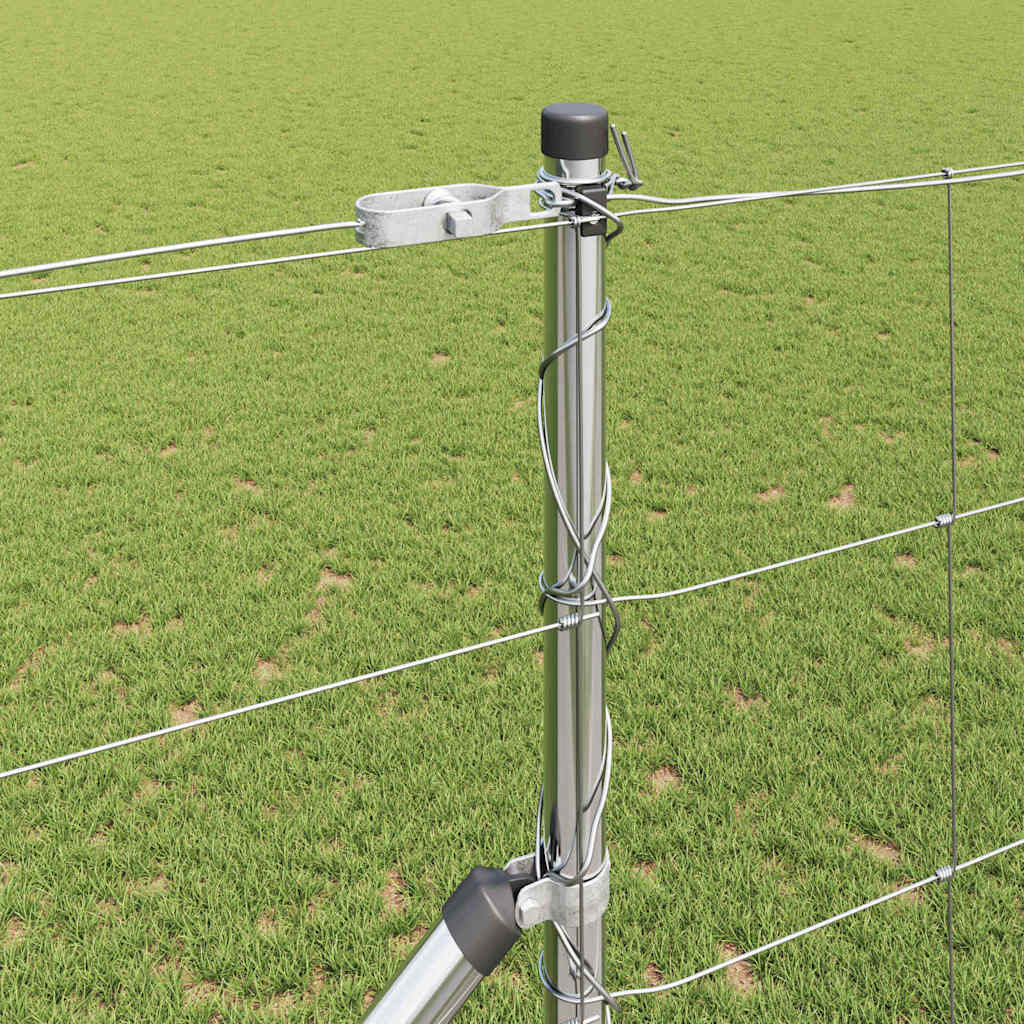 Field Fence Silver 25 x 1.4 m Galvanised steel