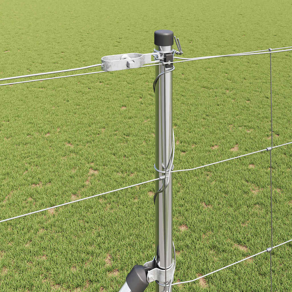 Field Fence Silver 25 x 1.5 m Galvanised steel