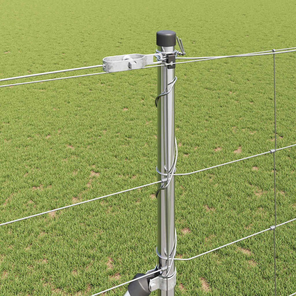 Field Fence Silver 25 x 1.5 m Galvanised steel