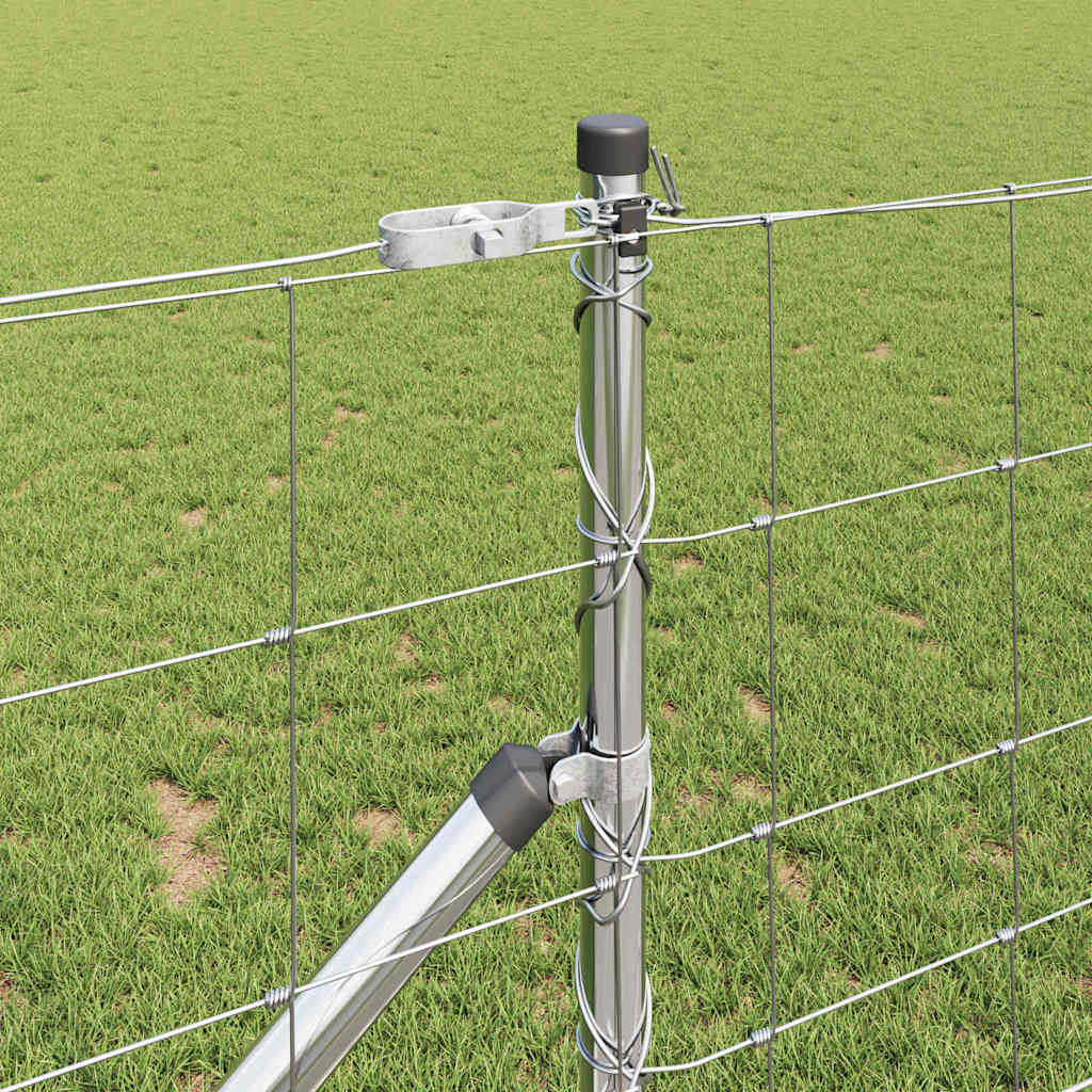 Field Fence Silver 50 x 1 m Galvanised steel