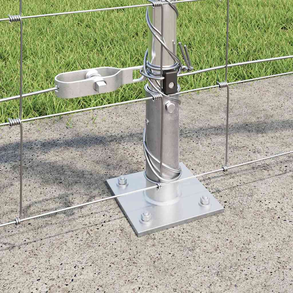 Field Fence Silver 25 x 1 m Galvanised steel