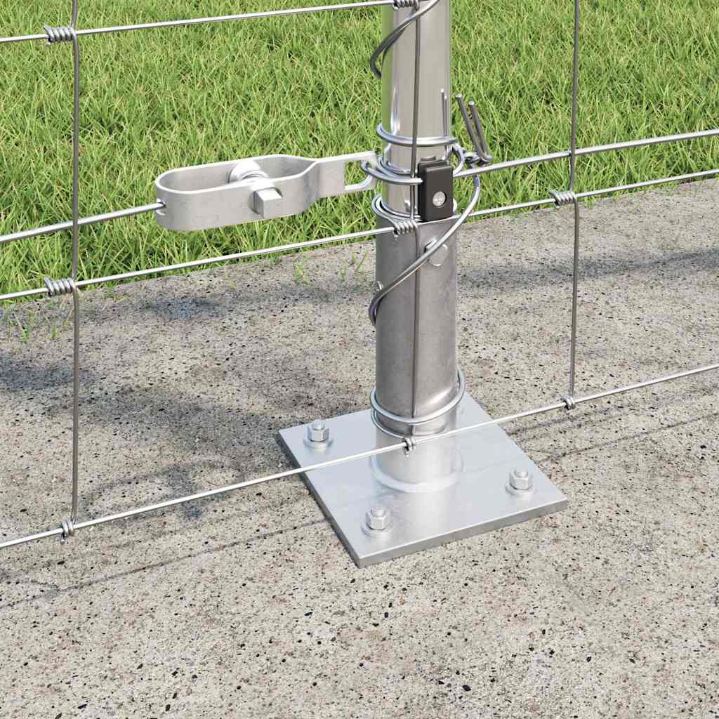 Field Fence Silver 25 x 1.4 m Galvanised steel