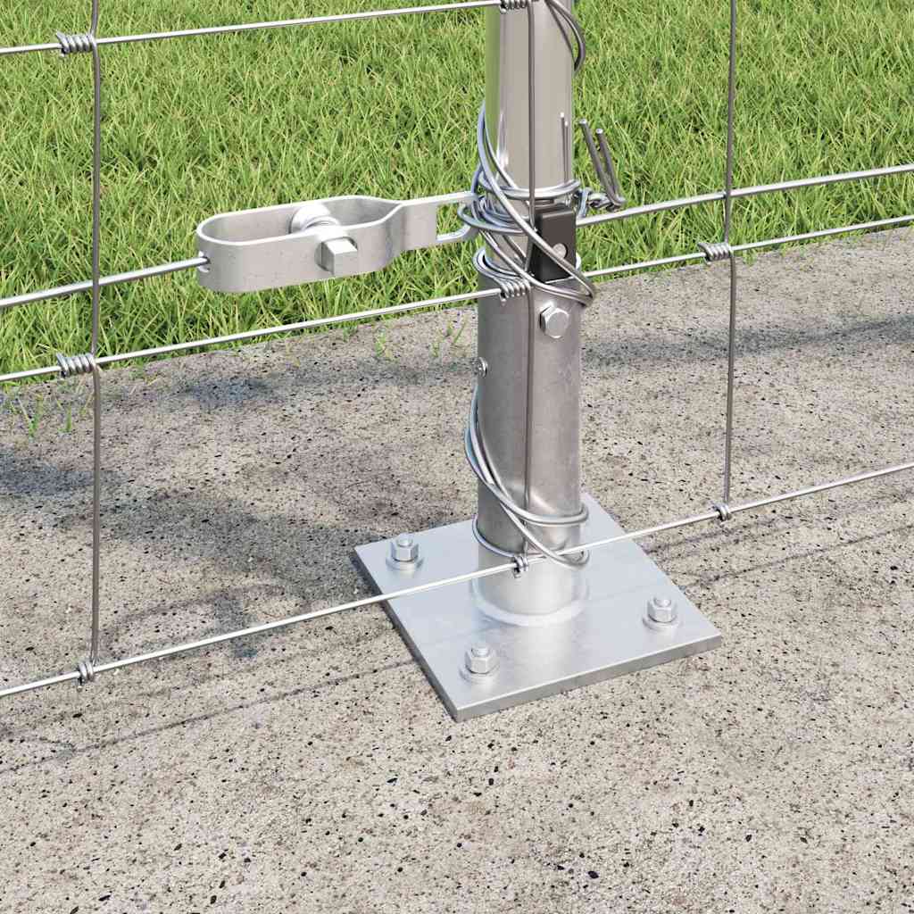 Field Fence Silver 25 x 1.4 m Galvanised steel