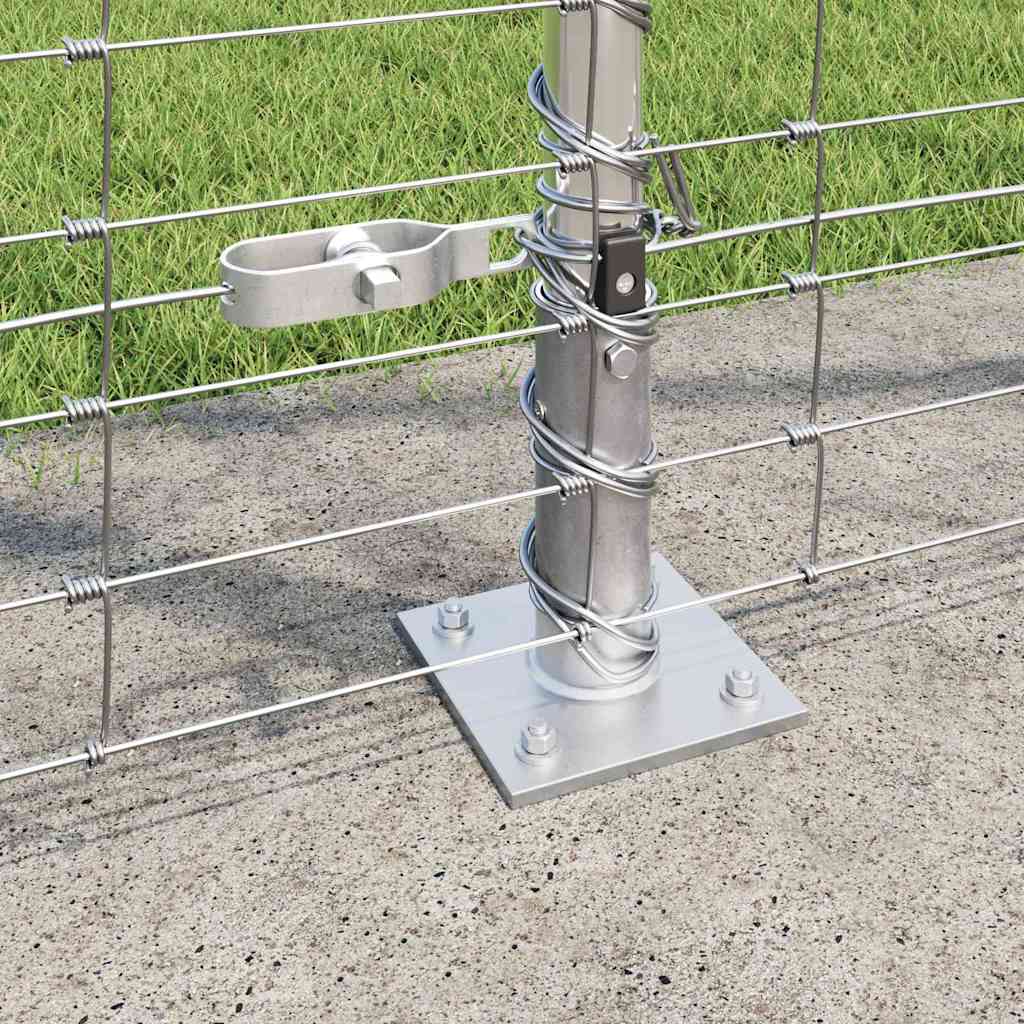 Field Fence Silver 25 x 1.5 m Galvanised steel