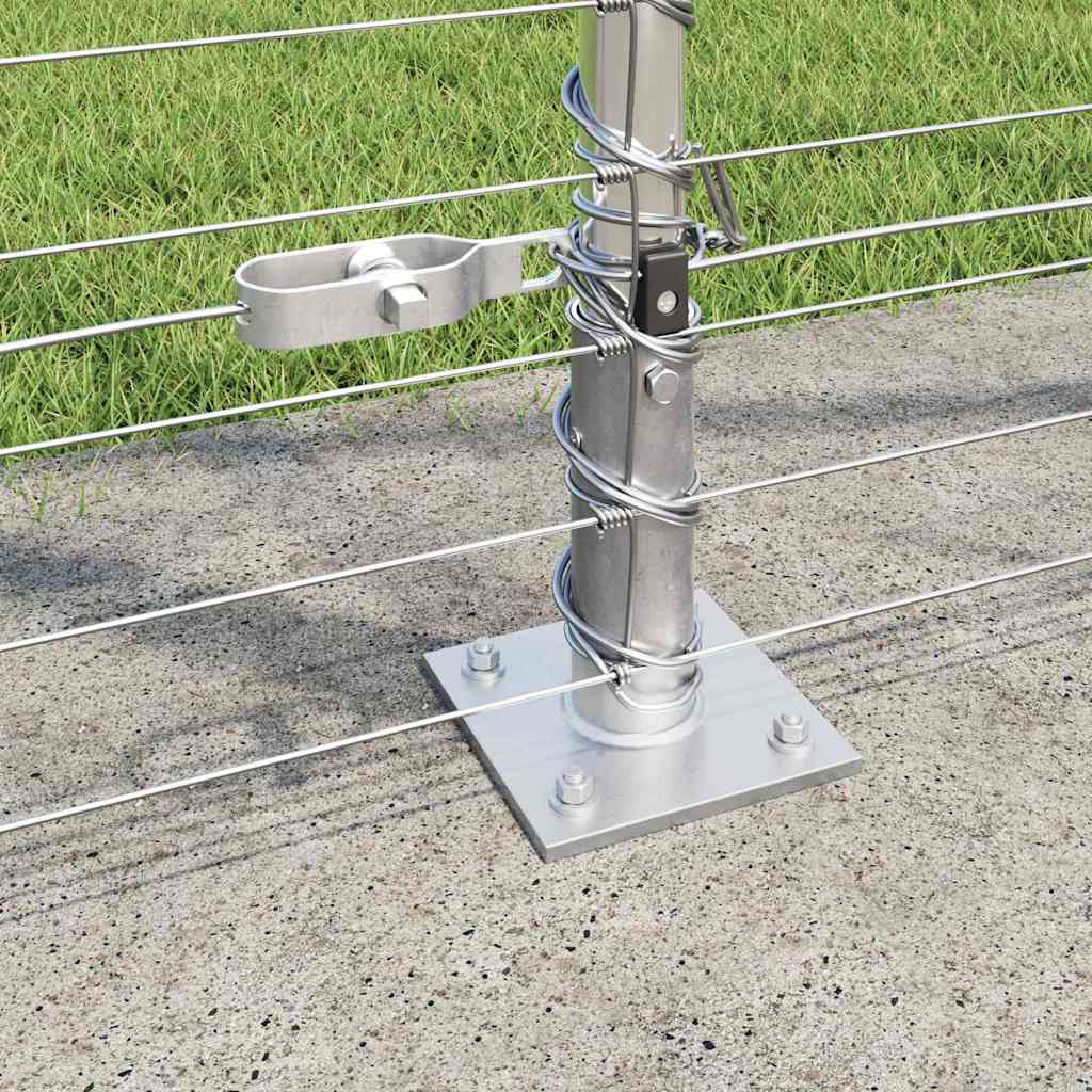 Field Fence Silver 25 x 1.5 m Galvanised steel