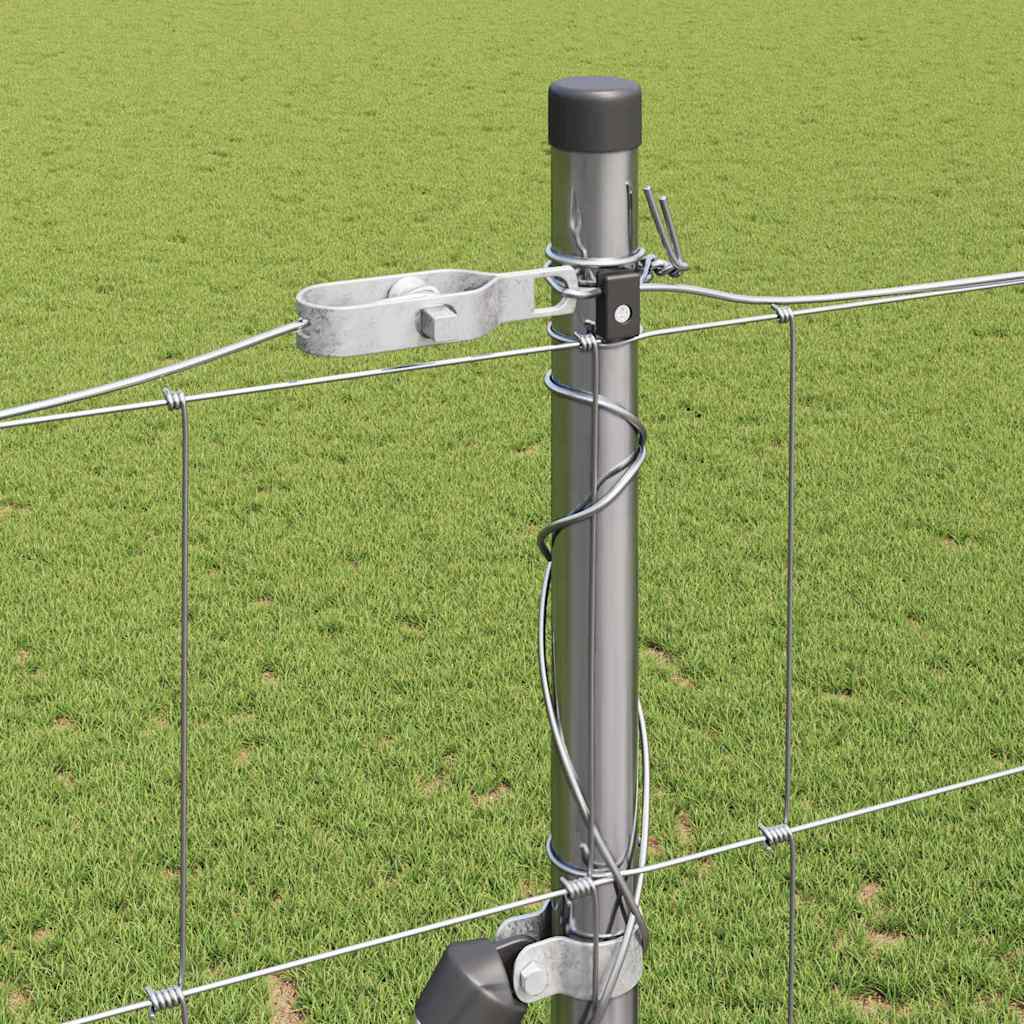 Field Fence Silver 25 x 1.6 m Galvanised steel