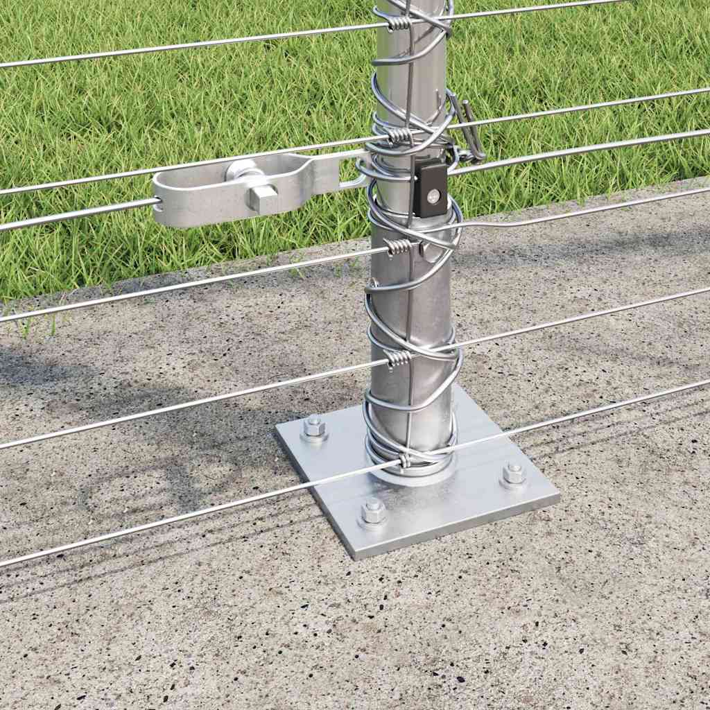 Field Fence Silver 25 x 1.6 m Galvanised steel