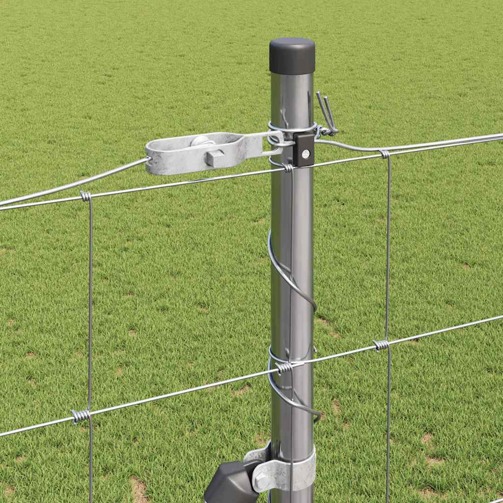 Field Fence Silver 25 x 1.6 m Galvanised steel