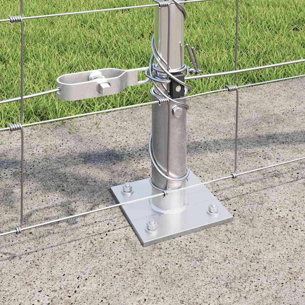Field Fence Silver 50 x 0.8 m Galvanised steel