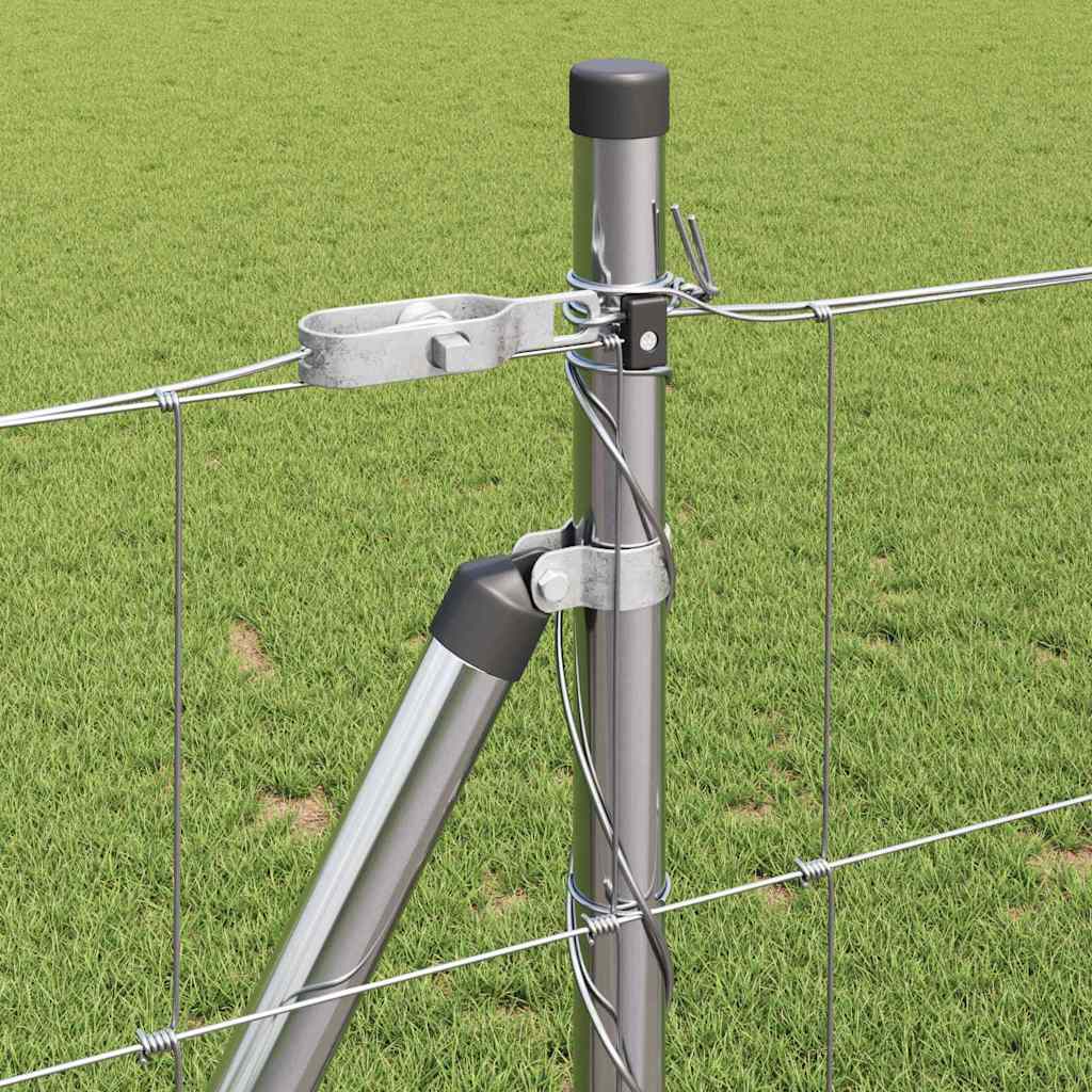 Field Fence Silver 50 x 1 m Galvanised steel