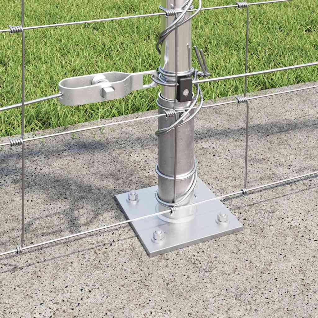 Field Fence Silver 50 x 1.2 m Galvanised steel