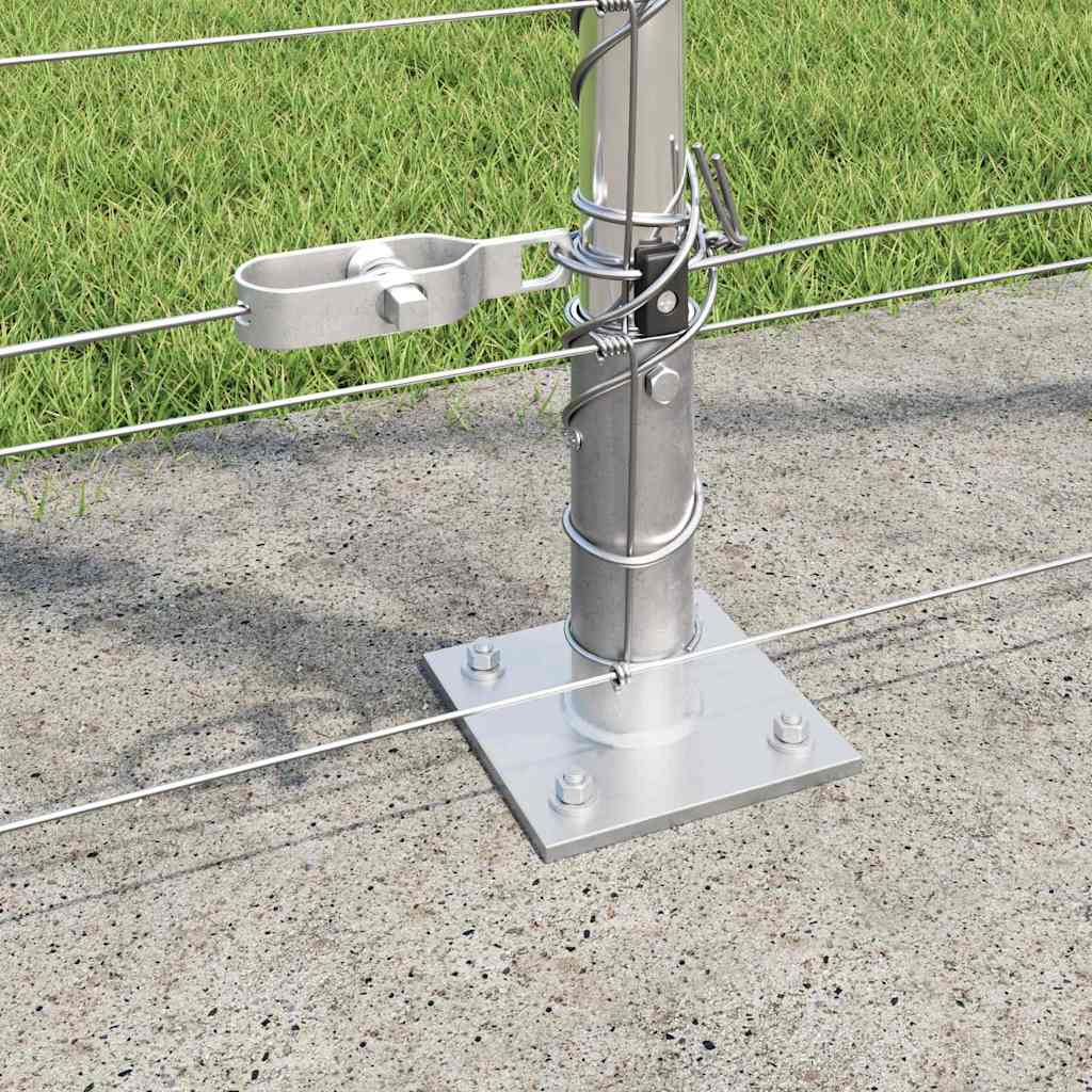 Field Fence Silver 50 x 1.5 m Galvanised steel