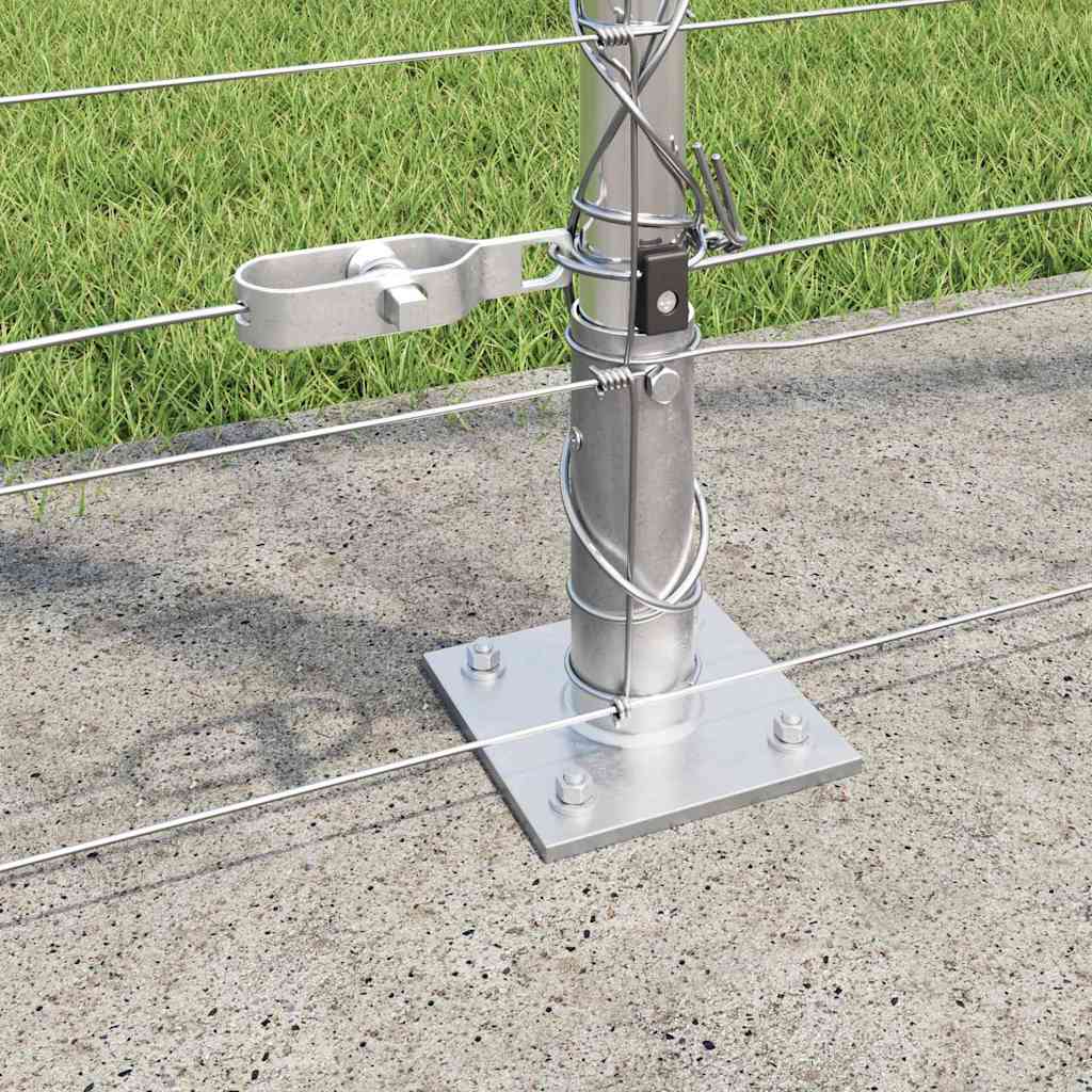 Field Fence Silver 50 x 1.6 m Galvanised steel