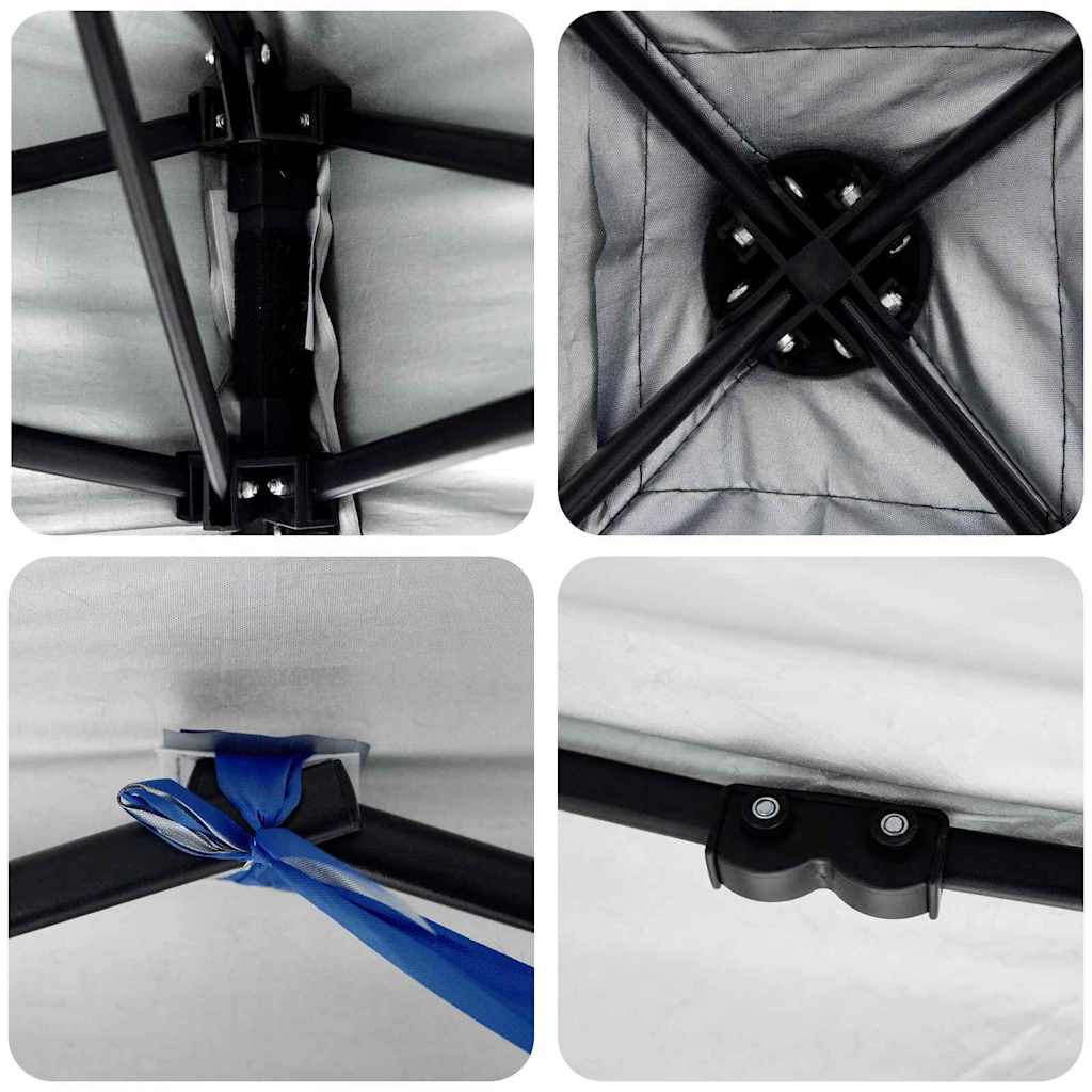Pop-up Canopy Tent Blue 200 x 200 cm Fabric