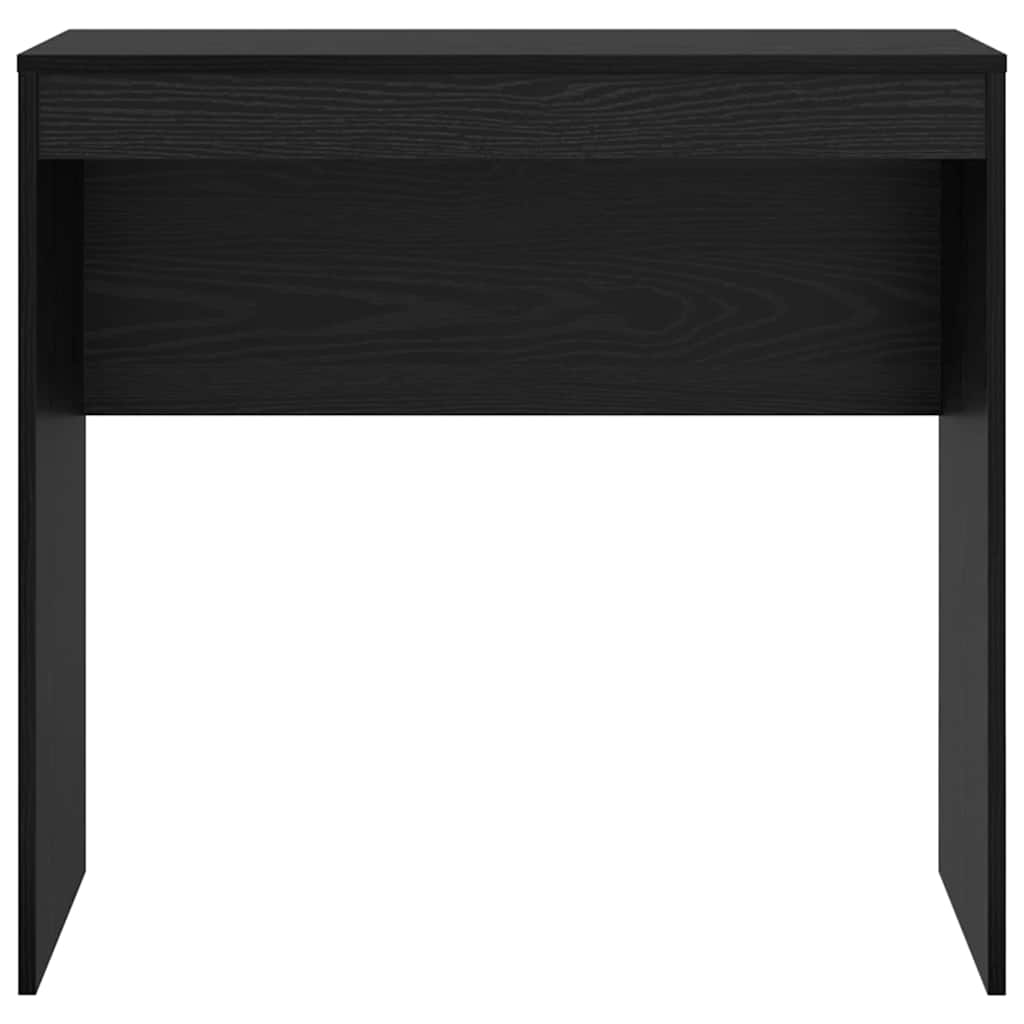 Desk Black oak 80 x 40 x 76 cm Engineered wood