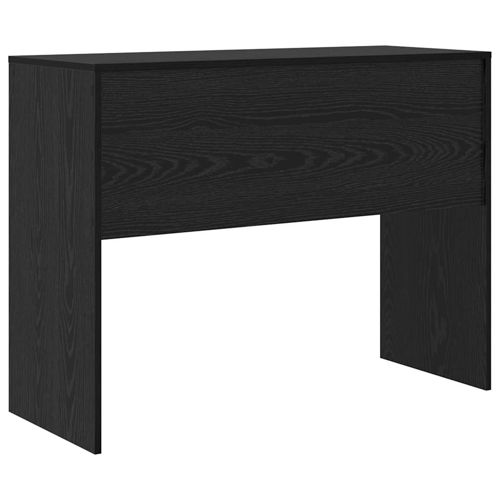 Desk Black oak 100 x 40 x 76 cm Engineered wood