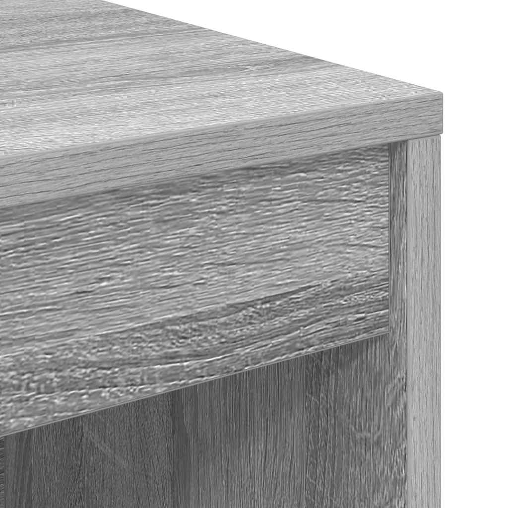 Desk Grey sonoma 100 x 40 x 76 cm Engineered wood