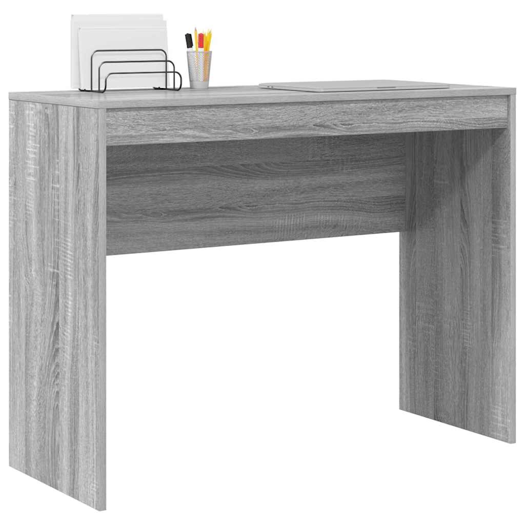 Desk Grey sonoma 100 x 40 x 76 cm Engineered wood