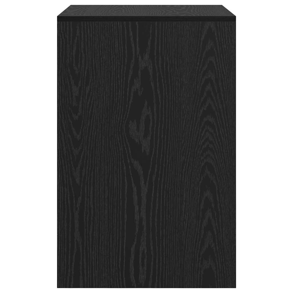 Desk Black oak 60 x 50 x 76 cm Engineered wood